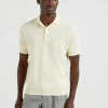 Cotton lightweight knit polo