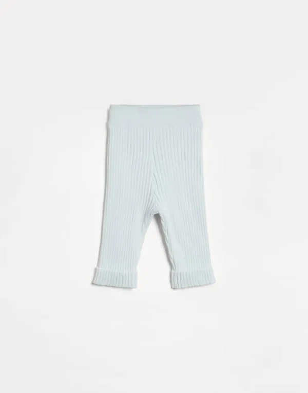 Cotton rib knit Baby Bernie trousers