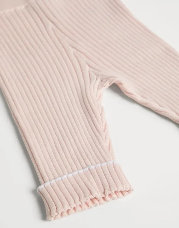 Cotton rib knit Baby Bernie trousers