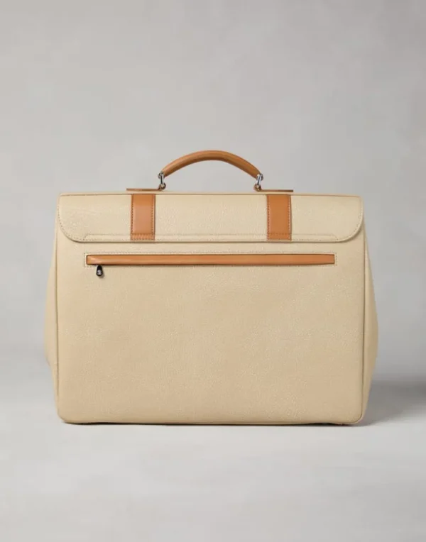 Cowhide briefcase