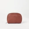 Grained calfskin beauty case