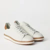 Grained calfskin sneakers