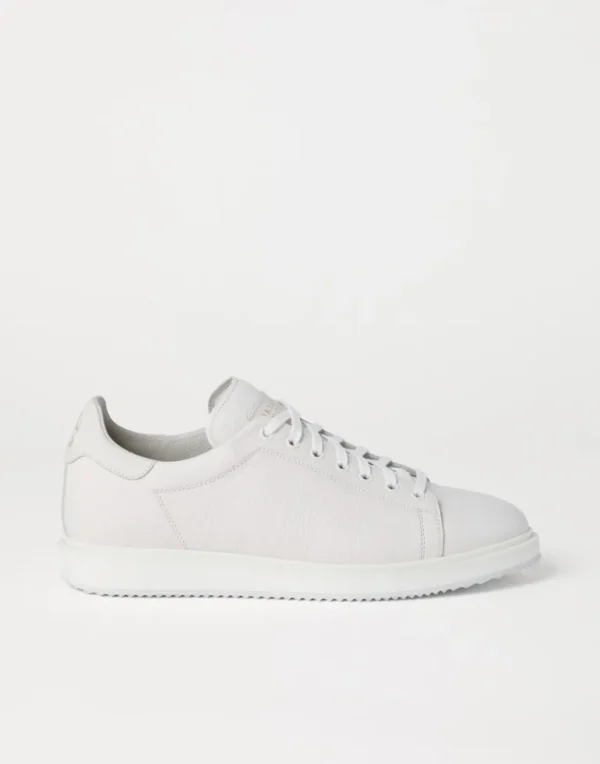 Grained calfskin sneakers