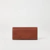 Grained calfskin wallet