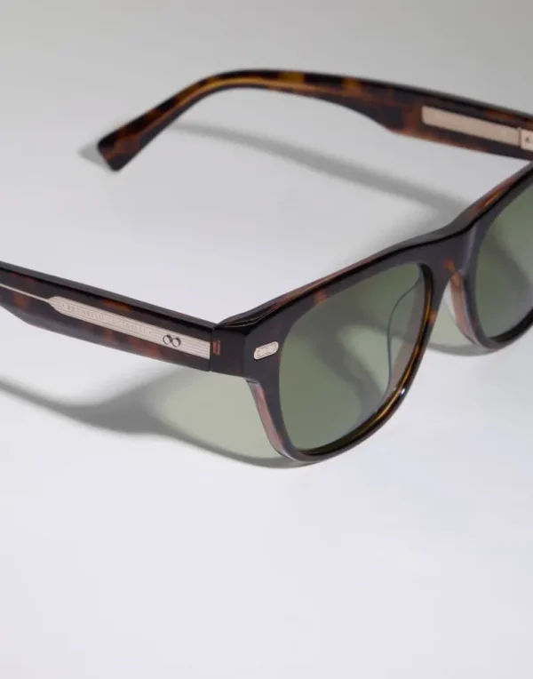 Iconic Meridian acetate sunglasses