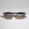 Intarsia Rays acetate sunglasses