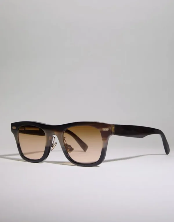 Mr. Brunello horn sunglasses