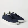 Nubuck calfskin sneakers