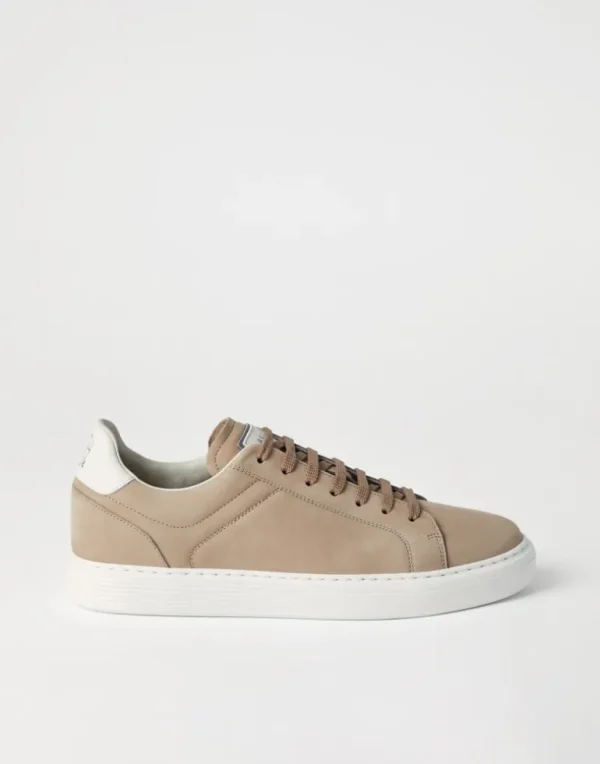 Nubuck calfskin sneakers