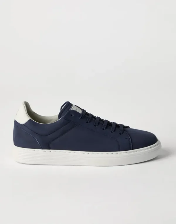 Nubuck calfskin sneakers