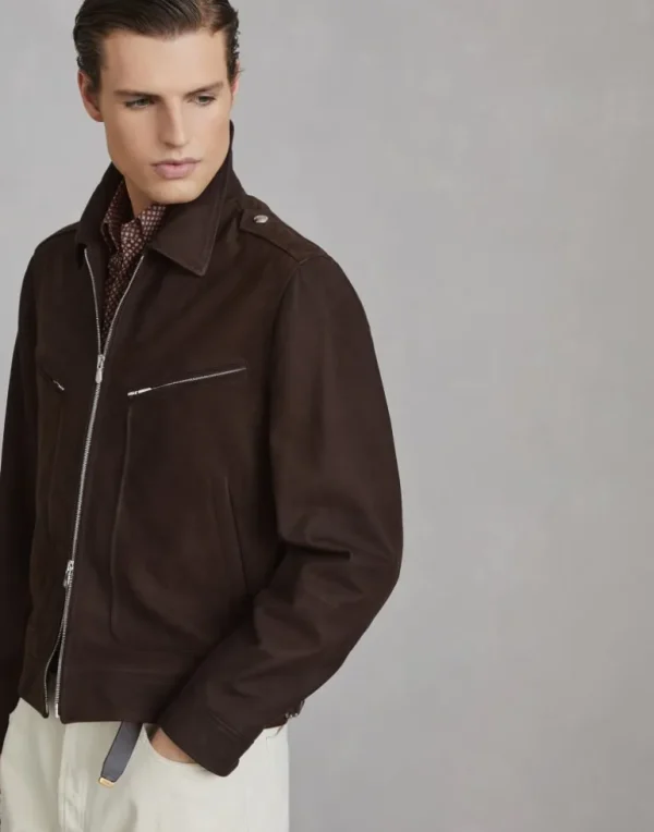 Nubuck pilot jacket