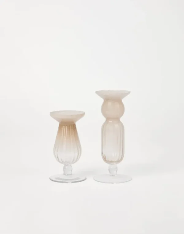 Pair of Murano glass vases