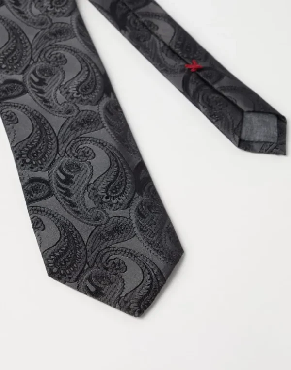 Paisley silk tie