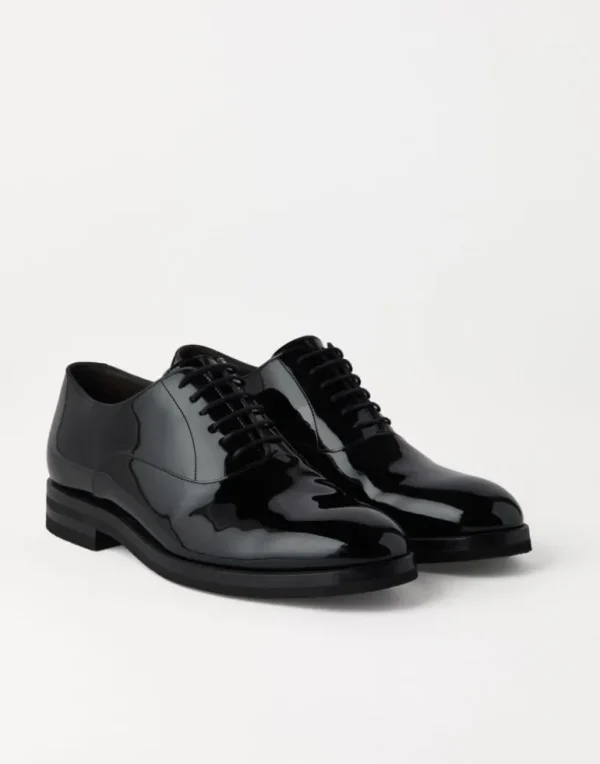 Patent calfskin Oxford