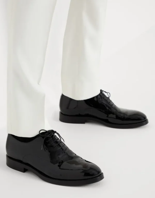 Patent calfskin Oxford