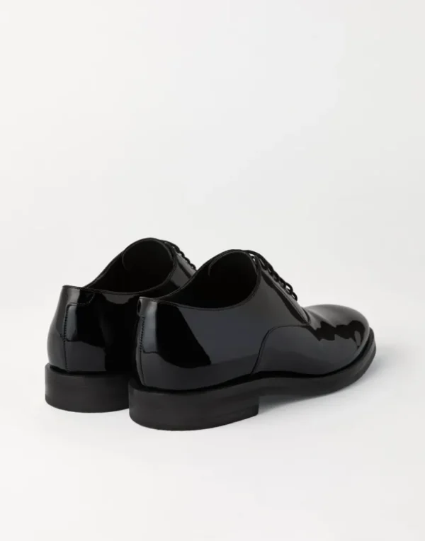 Patent calfskin Oxfords