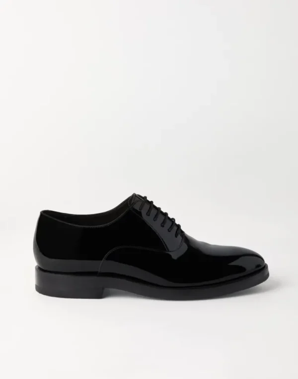 Patent calfskin Oxfords