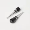 2-piece buffalo horn and steel stopper set