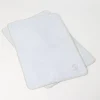 2-piece cotton terrycloth towel set with embroidery