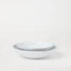 2-piece decorated Tradition ceramic soup plate set