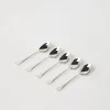 6-piece steel teaspoon set