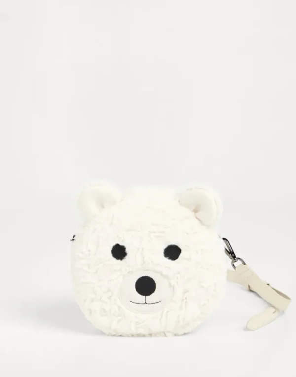 Plush bear bag