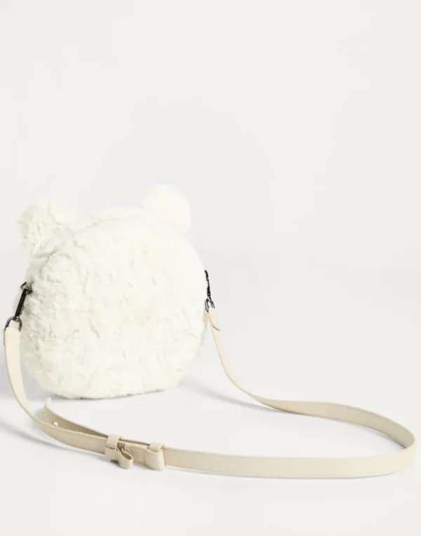 Plush bear bag