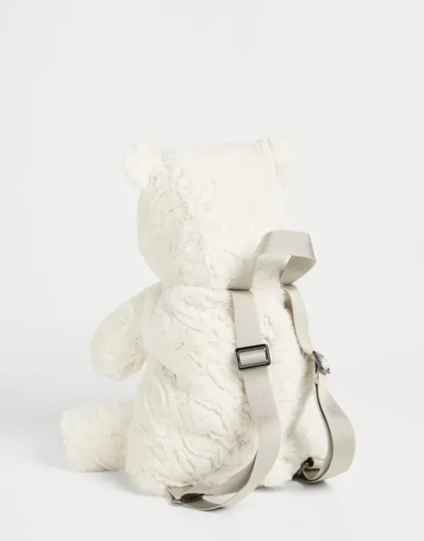 Plush Bernie backpack