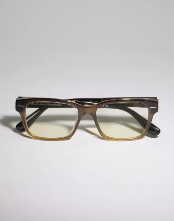 Sartorial Sunset acetate glasses