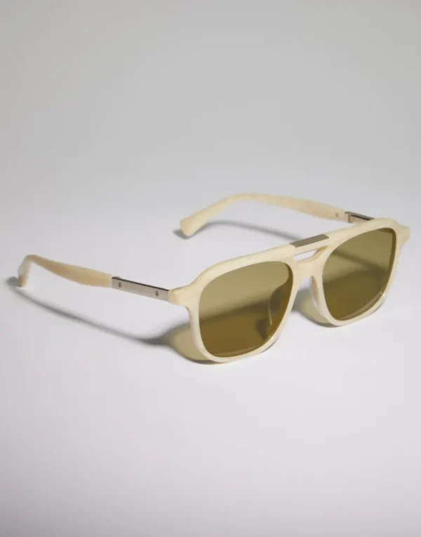 Sartorial Sunset acetate sunglasses with photochromic lenses