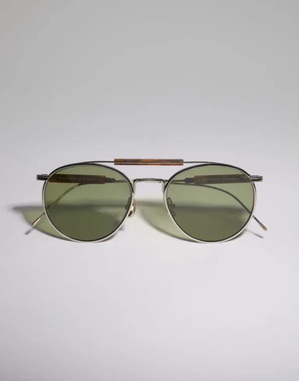 Sartorial Sunset titanium sunglasses