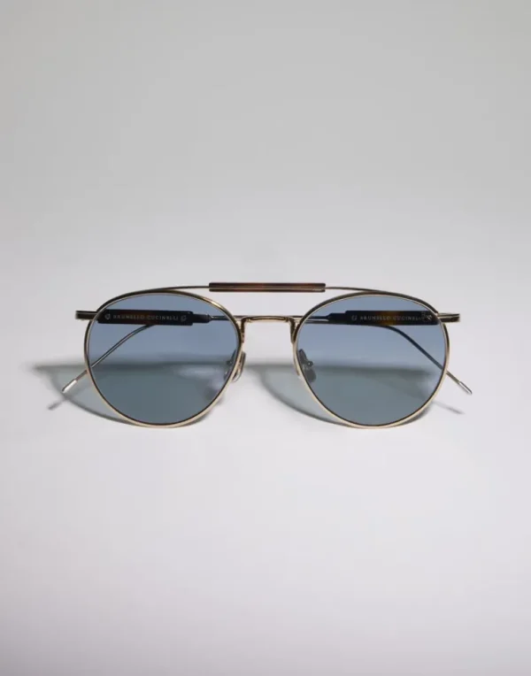 Sartorial Sunset titanium sunglasses