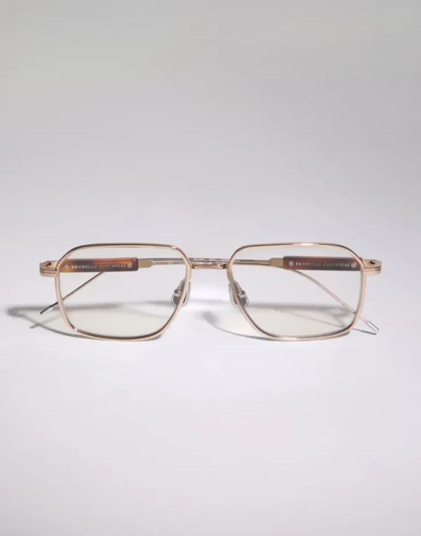 Sartorial Sunset titanium glasses