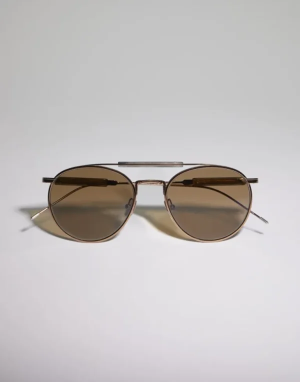 Sartorial Sunset titanium sunglasses