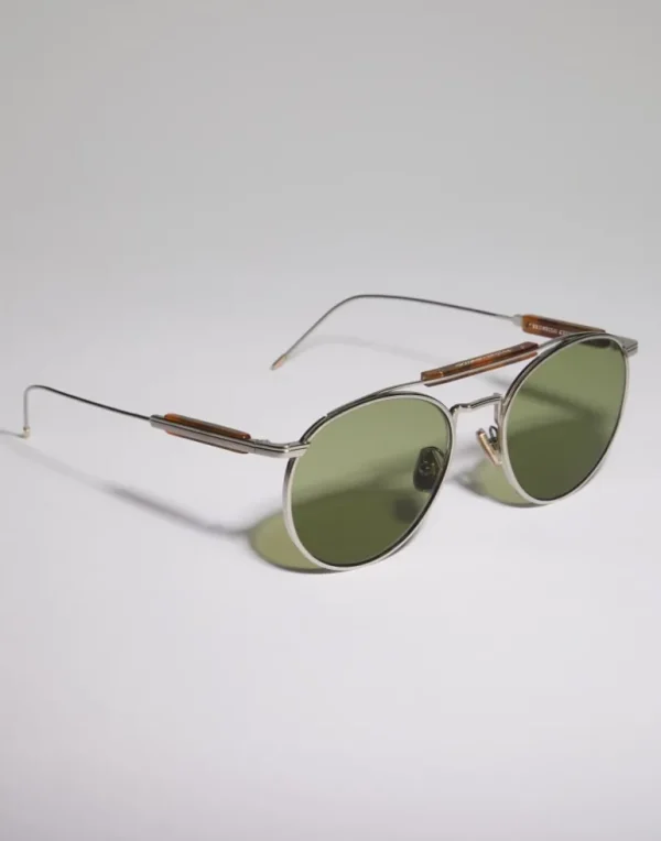 Sartorial Sunset titanium sunglasses