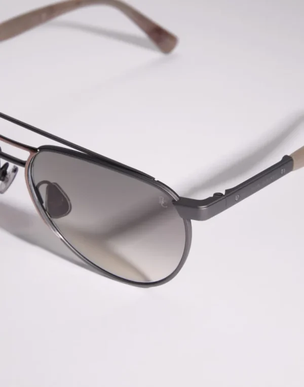 Sartorial Sunset titanium sunglasses