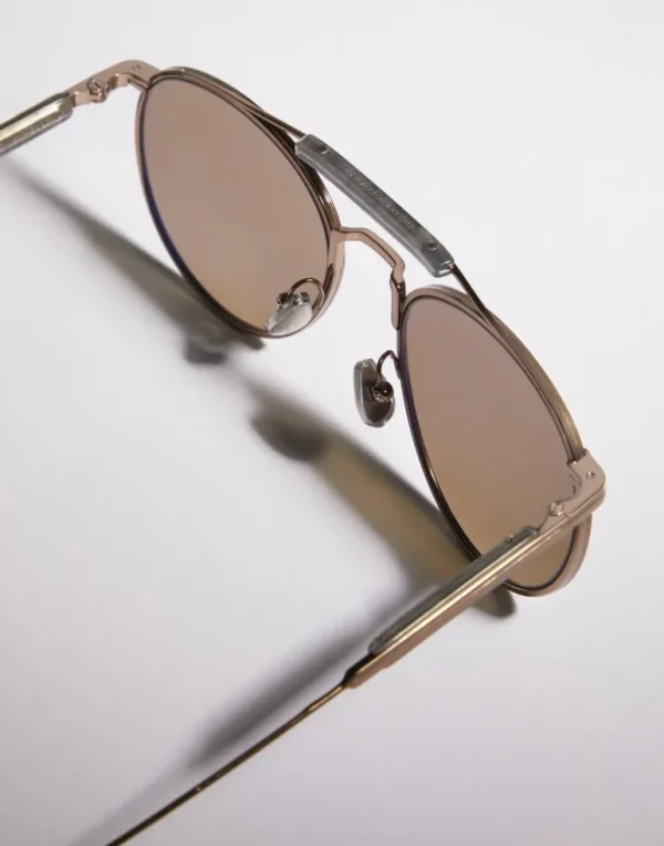 Sartorial Sunset titanium sunglasses