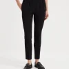 Silk and acetate crêpe cady tailored jogger trousers