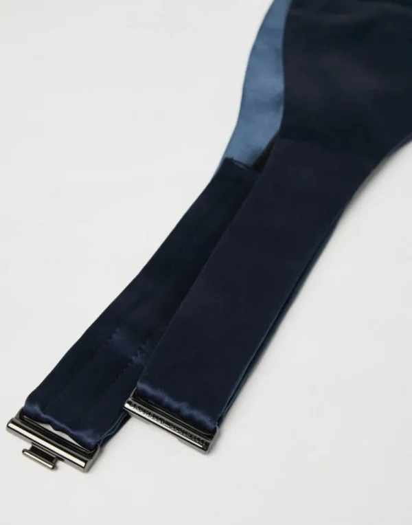 Silk and cotton satin cummerbund