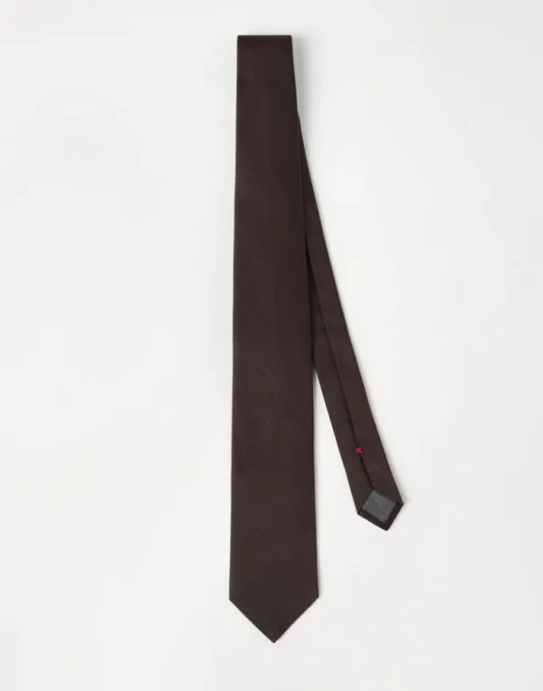 Silk twill tie