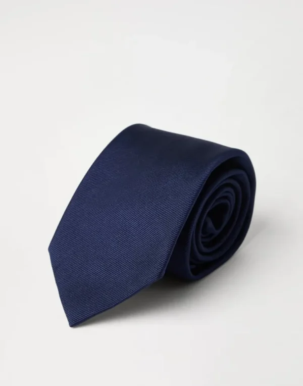 Silk twill tie