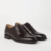 Smart calfskin cap toe Oxfords