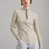 Sparkling cashmere and silk lightweight ribbed cardigan with shiny zipper pull