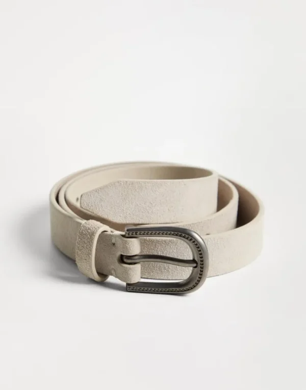 Suede belt