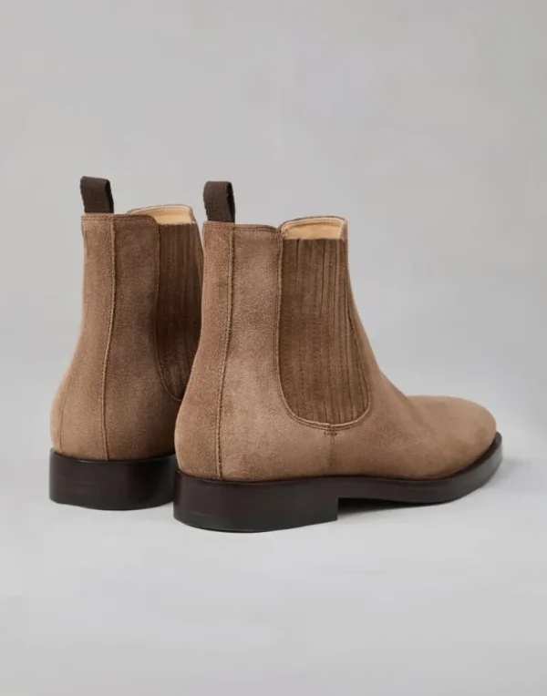 Suede Chelsea boots