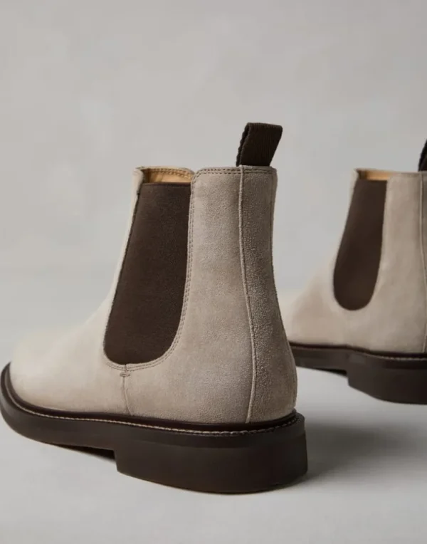 Suede Chelsea boots