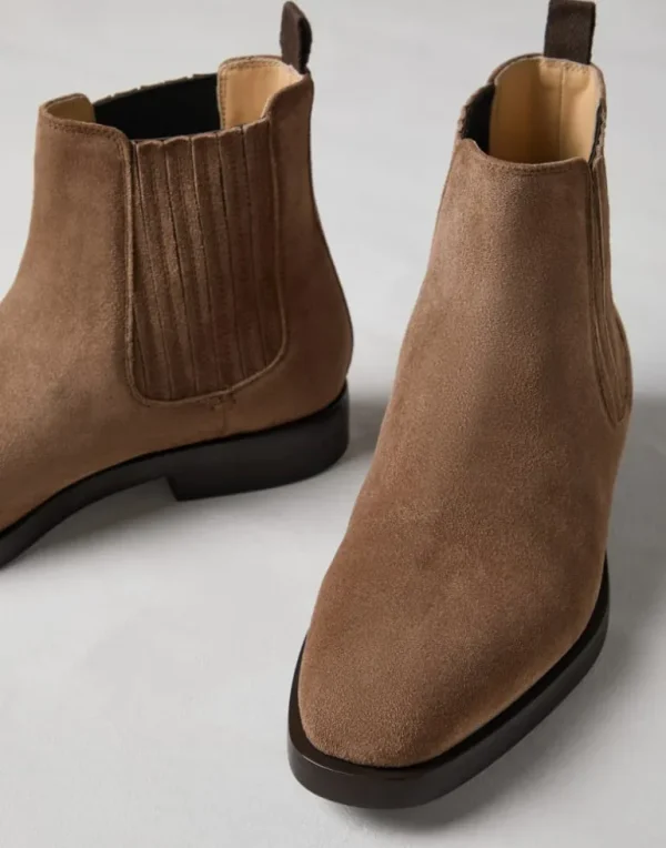 Suede Chelsea boots