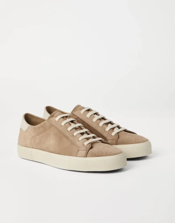 Suede sneakers