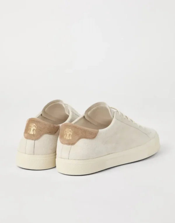 Suede sneakers