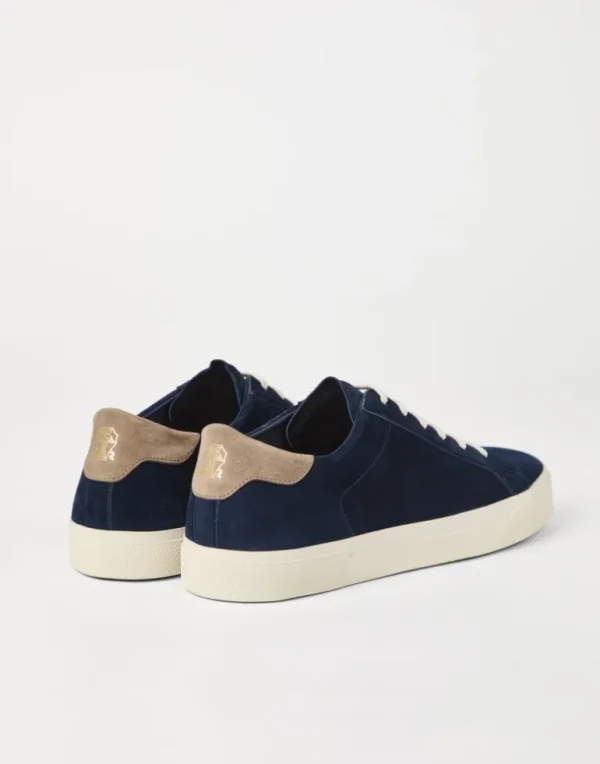 Suede sneakers